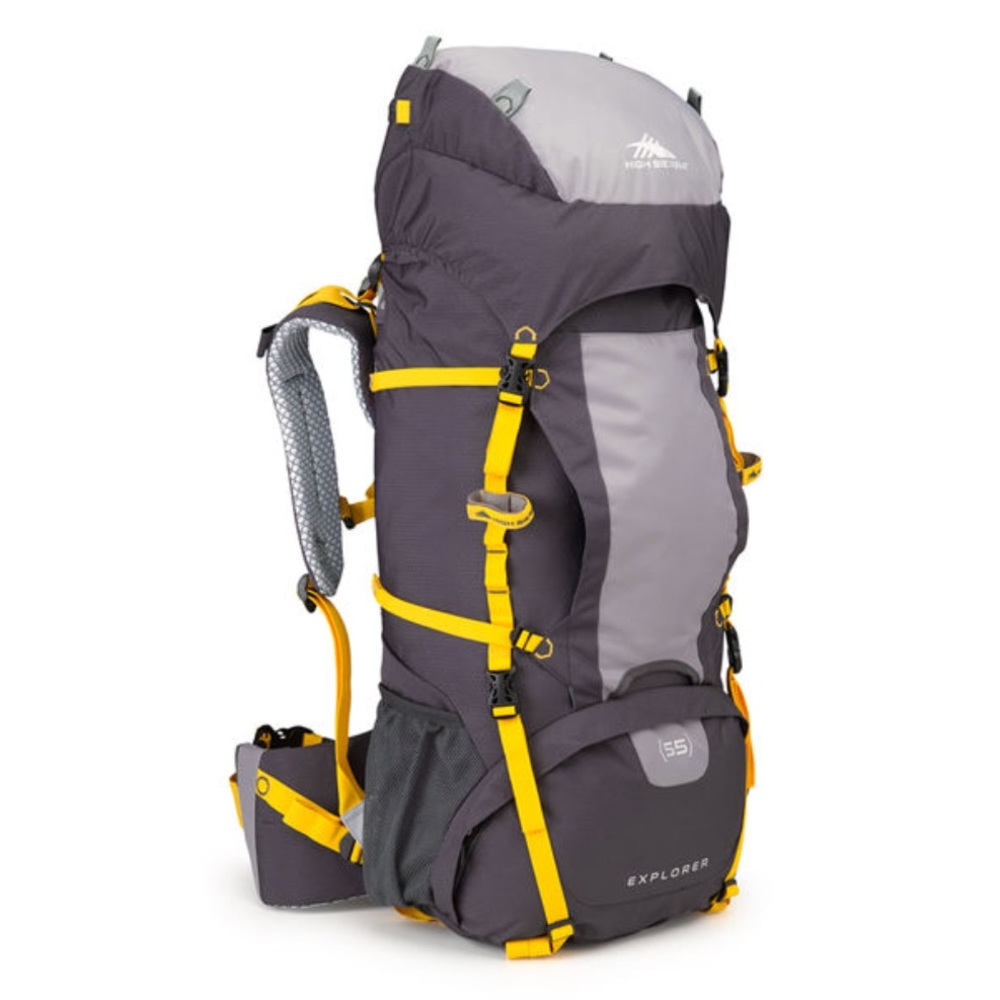 High Sierra backing backpack, holds 55 liters